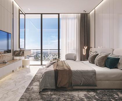 Studio mit Pool auf dem Balkon - Barari Heights