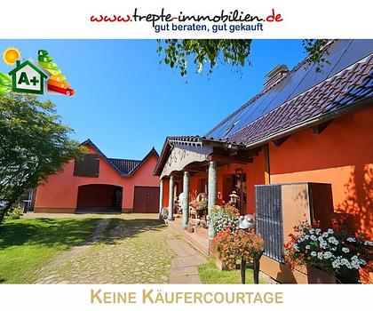 Außergewöhnliches Anwesen für Individualisten * Energieeffizienz in Feldrandlage