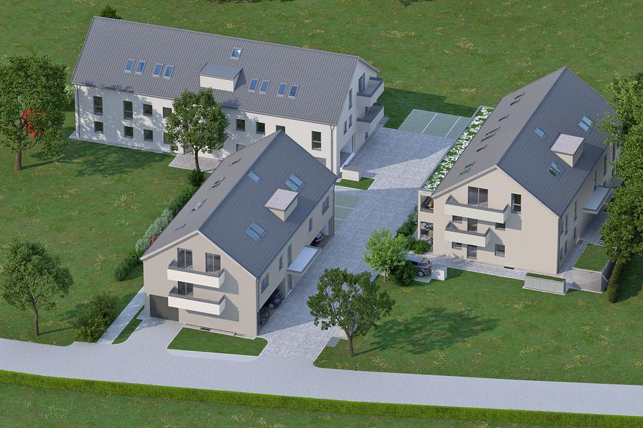 Neubau einer tollen Wohnanlage in Ismaning!