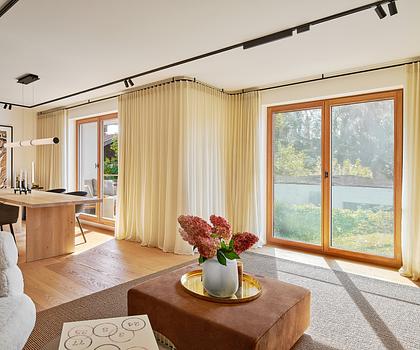 Edles Flair und Wallberg-Blick: 2022 luxuriös gestaltete 2-Zimmer Design-Wohnung mit Südbalkon