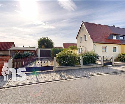 Provisionsfrei: Doppelhaushälfte in Bad Lauchstädt – gepflegt, ruhig & ideal für Familien