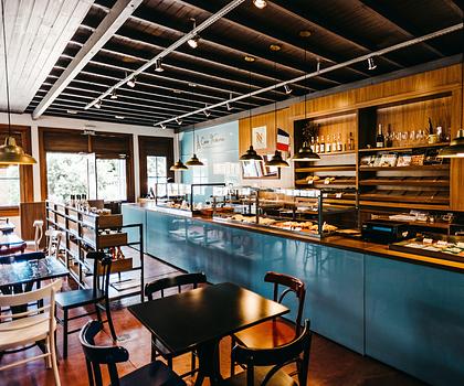 Neubau-Gewerbefläche mit 123 qm bis 325 qm für Systemgastronomie, Bäckerei, Café