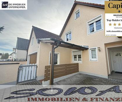 Einzugsbereit! Zentrumsnahes Einfamilienhaus mit guter Raumaufteilung und einer großen Garage im Englischen Garten in Neuburg - Ein Objekt von Ihrem Immobilienpartner SOWA Immobilien und Finanzen