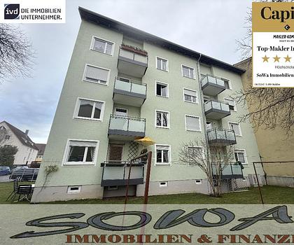 Gut geschnittene 3 Zimmer Wohnung mit Balkon in Neuburg - Ein Objekt von Ihrem Immobilienpartner SOWA Immobilien und Finanzen