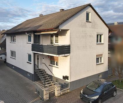 Charmante 4-Zimmer-Wohnung mit Garten & Garage in zentraler Lage in Muggensturm