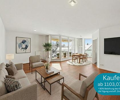 Ihr neues Zuhause in Mühlheim: renovierte 3-Zimmer-Wohnung mit Balkon und Garagenstellplatz