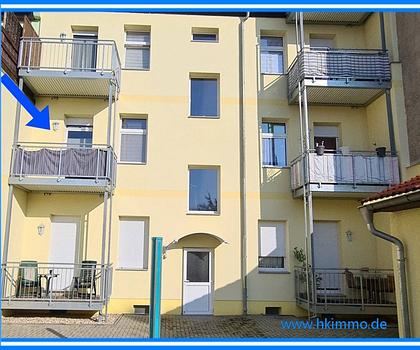 Schicke 2 - Raumwohnung mit Balkon in Köthen