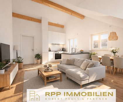 Erstbezug: Arbeiten und Wohnen im Einklang - 3-Zi.-Wohnung mit Balkon