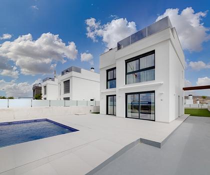 Villa mit Panoramablick und Meerblick