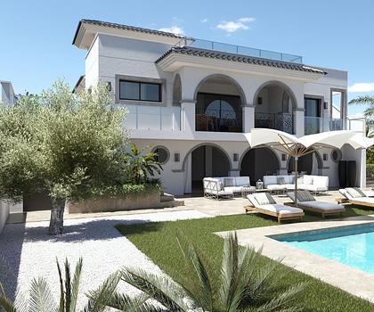 Sehr schöne Villa mit Pool möbeliert