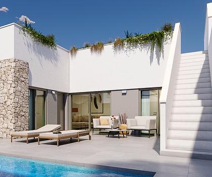 Moderne ebenerdige Villa