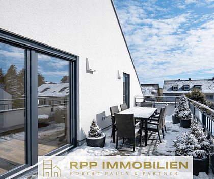 Provisionsfrei: Dachterrassentraum zum Erstbezug - Einziehen und Wohlfühlen!!