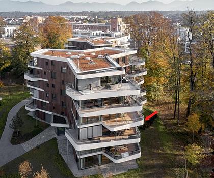 Neuwertige, exklusive ETW im Park mit Bergblick
auf Nießbrauchbasis