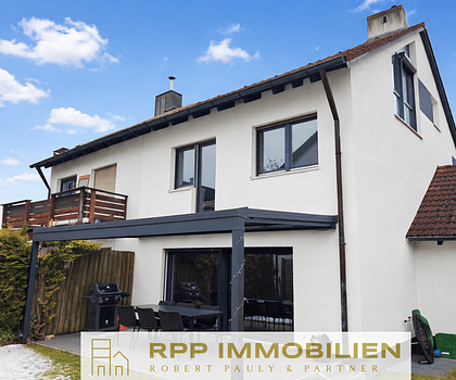 Modern & saniert: Sonnige Doppelhaushälfte mit großzügigem Raumangebot in Unterschleißheim