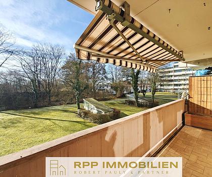 Sonnige Maisonette-Wohnung mit Süd-Balkon und Blick ins Grüne