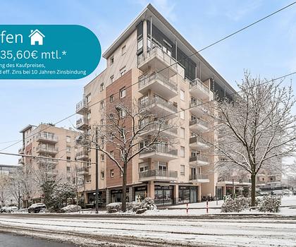 Attraktive 3-Zimmer-Wohnung mit zwei Balkonen in begehrter City-West-Lage