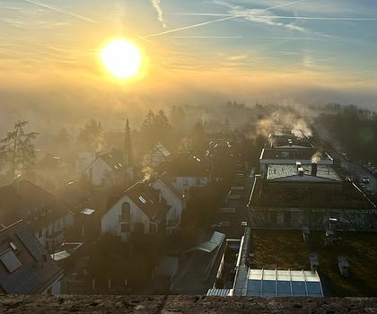 Einzigartiges Penthouse am Englischen Garten mit Panoramablick über München und die Alpen