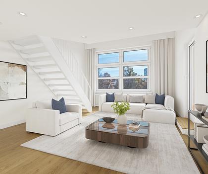 Exklusive Dachgeschosswohnung mit Galerie: Großzügiges Wohnambiente und Südfenster zur Renovierung