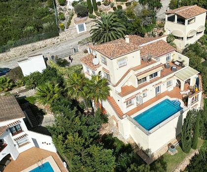 Einzigartige Villa mit grandiosem Weitblick auf das Meer und die Berge in Monte Pego