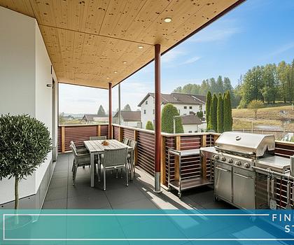 Liebe auf den ersten Blick -  Modernes Neubau-Zuhause am Waldrand im luxuriösen Wohnungsfeeling