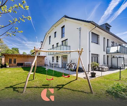 Ca. 400 m² Privatgarten!  -  Traumhafte Erdgeschosswohnung