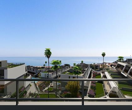 Exklusive Wohnungen mit 3 Schlafzimmern, Meerblick, Klimaanlage und Gemeinschaftspool nur ca. 800 m vom Strand