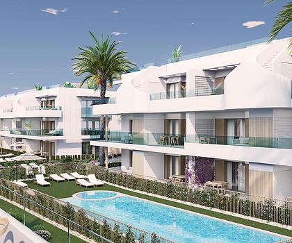 Wunderschöne Wohnungen mit 2 Schlafzimmern, 2 Bädern, Tiefgaragenstellplatz und Gemeinschaftspool