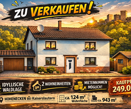 ZFH - Hohenecken mitten im Pfälzer Wald und doch in Rufweite zur Pfalzmetropüole und UNI-Stadt KL!