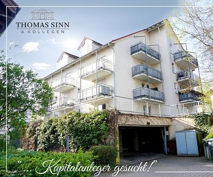 Gut vermietete 2 Zimmer EG Wohnung mit separatem TG-Stellplatz