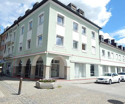 Gewerbeflächen in bester Lager, in der Fußgängerzone von 83395 Freilassing - frei ab sofort