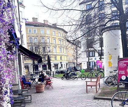 Kersanierte Altbau Bürofläche In unmittelbarer Nähe zur Maximiliansstraße - hell und ruhig