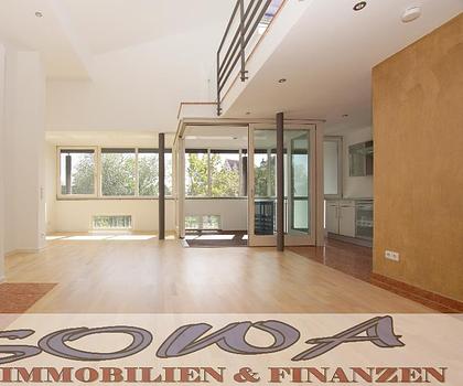 Exklusive 3 Zimmer Maisonette Wohnung mit Schlossblick an der Donau in Neuburg zu vermieten - Ein neues Zuhause von SOWA Immobilien und Finanzen Ihr Experte vor Ort