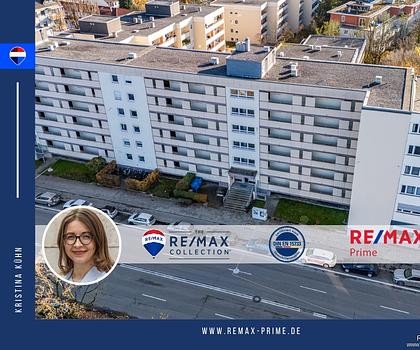 Zur Kapitalanlage oder Eigennutzung: 1-Zimmer-Wohnung mit Balkon zum Innenhof in München-Pasing