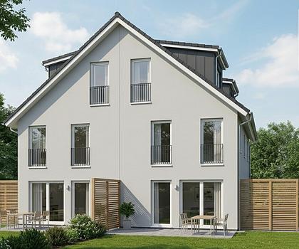 Neubau Doppelhaushälfte mit festem Baubeginn und freier Planung mit schönem Süd-Westgarten