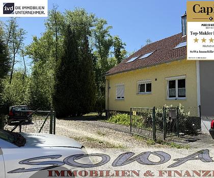 Attraktives Wohnen am Waldrand - Haus mit Ausbaupotential und mit großzügigem Grundstück und Waldfläche in Weichering - Ein Objekt von Ihrem Immobilienpartner SOWA Immobilien und Finanzen