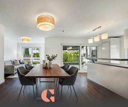 Moderne Gartenwohnung in energieeffizienter DHH - nur 2 Einheiten