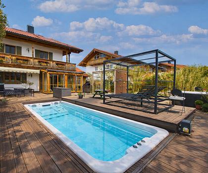 Nahe Bad Tölz
Attraktive Doppelhaushälfte in Greiling
- Ruhige, sonnige Ortsrandlage
- Panoramablick