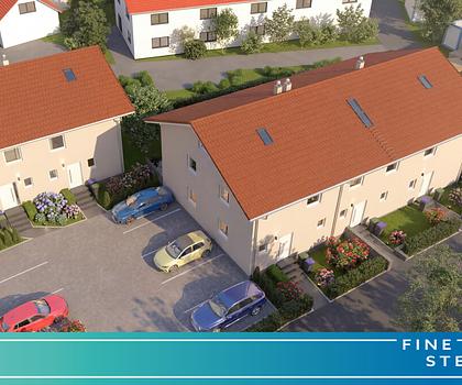 Exklusives Eckgrundstück: Lichtdurchflutetes Neubau-Reihenendhaus in Obing