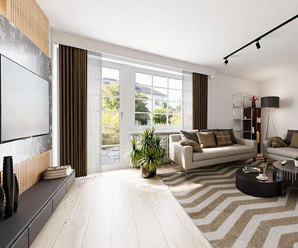 Reihenmittelhaus in ruhiger Lage mit sonniger Terrasse und Garten