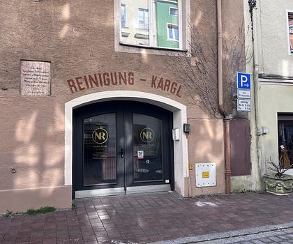 Schmuckes Ladengeschäft in der Wasserburger Altstadt