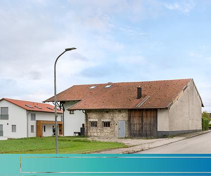 Attraktives Ausbauobjekt: Stadl mit genehmigter Wohnraumschaffung