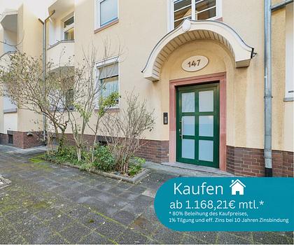 ++ Urbanes Wohnen mit Charme – attraktive Altbauwohnung im beliebten Stadtteil Sachsenhausen ++