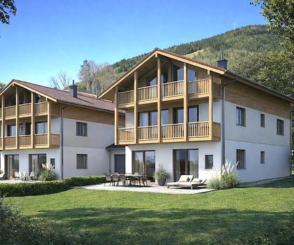 Premiumsegment:
Attraktive Landhausvilla mit Panoramabergblick
- höher gelegener Ortsrandlage