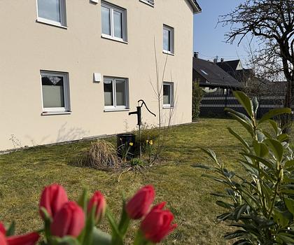Wohntraum vor den Toren Münchens - Idyllische Gartenwohnung in Ellgau bei Augsburg
