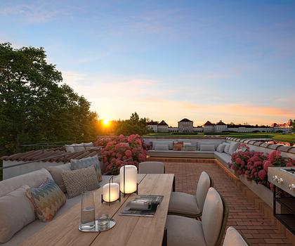 Wohnen am Nymphenburger Schloss: Exklusive Altbauvilla für höchste Ansprüche