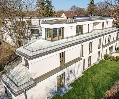 Neubau: Traumlage in der Villenkolonie I: 2-Zimmer-Neubauwohnung mit hochwertiger Ausstattung