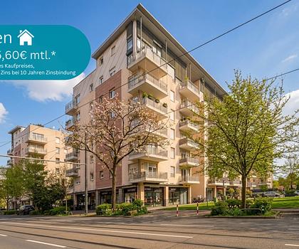 Attraktive 3-Zimmer-Wohnung mit zwei Balkonen in begehrter City-West-Lage