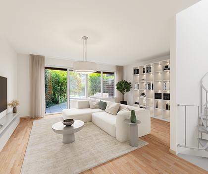 Geschmackvolle Maisonettewohnung mit Terrasse und Balkonen in ruhiger Lage