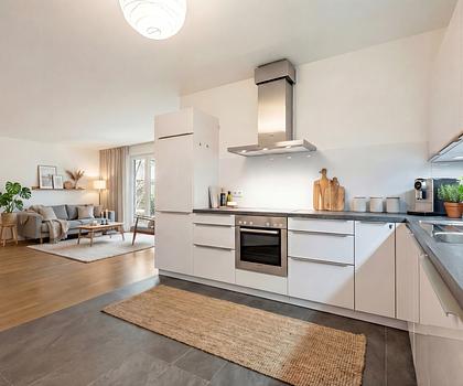 Stilvoll Wohnen im Zentrum: moderne 2-Zimmer-Wohnung in gefragter Lage