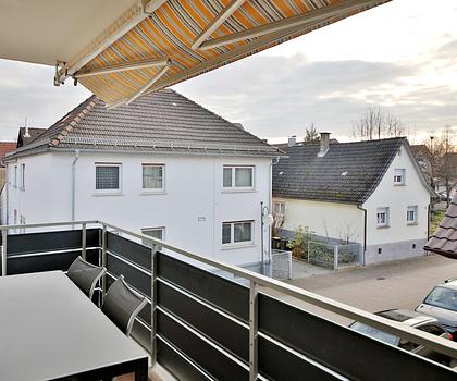 Charmante 4-Zimmer-Wohnung mit Garten & Garage in zentraler Lage in Muggensturm